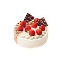 Half and Half Whole Cake 17cm