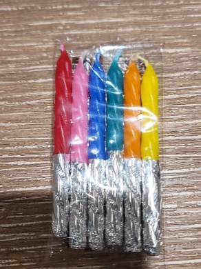 白無しキャンドル６本