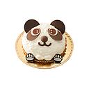 (pc)Cute Panda Whole Cake 16cm