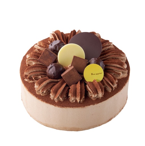 [044M] CrispyChocolateWholeCake 17cm